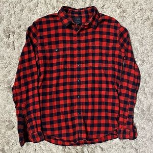J. Crew Buffalo Plaid Flannel Shirt